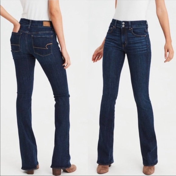 American Eagle Outfitters Denim - 💙3/$25 AEO Artist Flare Stretch Jeans- Size 0
